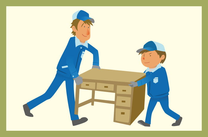 お部屋の片付け